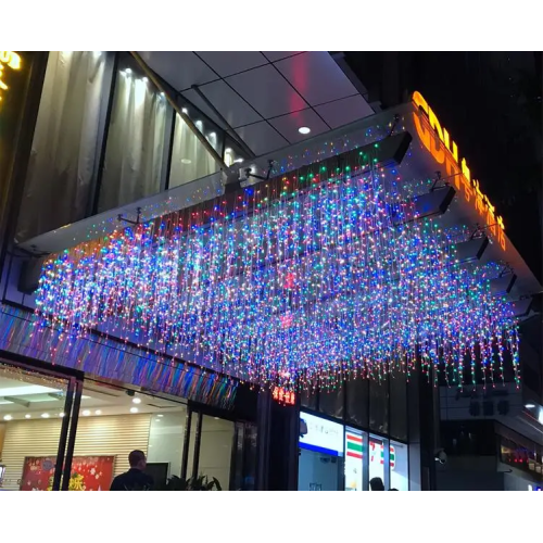 مشروع إضاءة ضوء الثلج LED